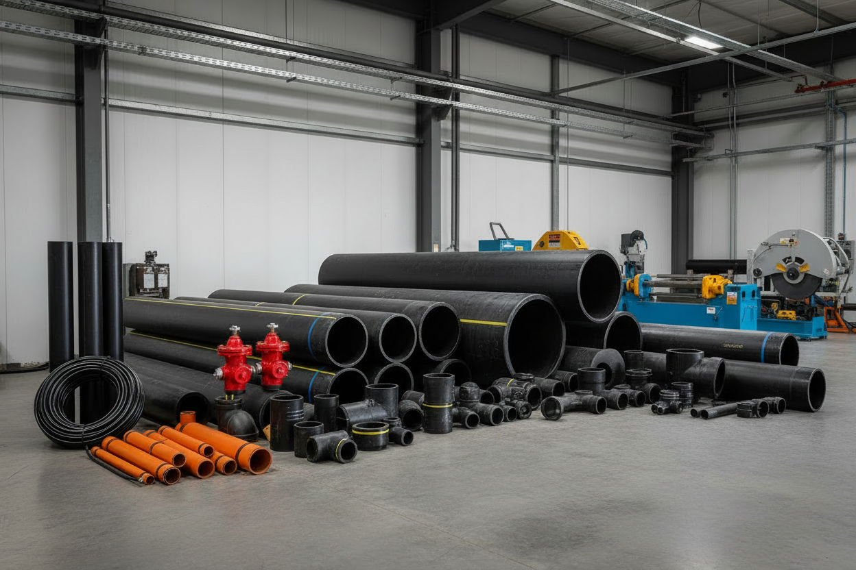 HDPE Pipes, Systems & Fittings