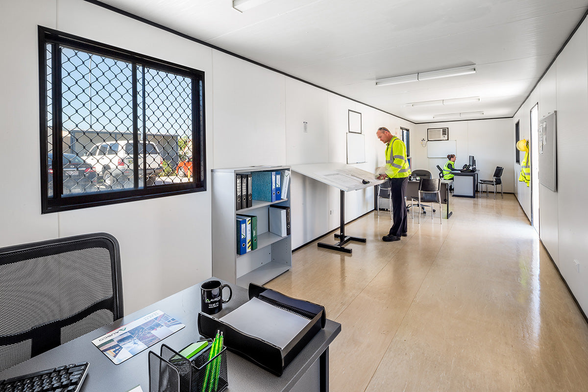 40ft Portable Office (12m x 3m)