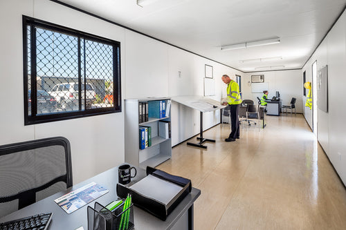 40ft Portable Office (12m x 3m)