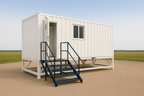6m x 3m 4 stall ablution block