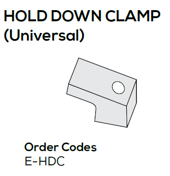 Cable Ladder Hold Down Clamps
