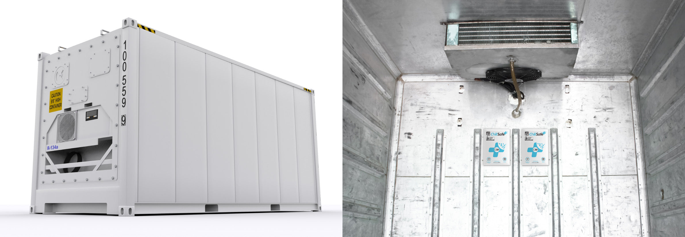 Chillsafe in refrigerated containers