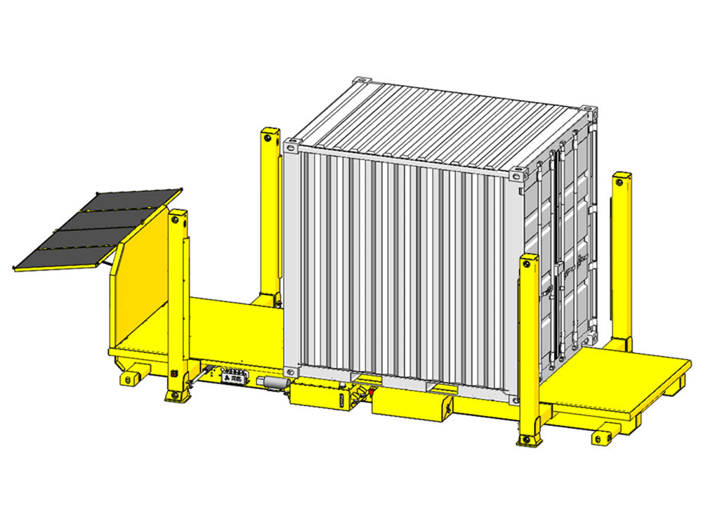 Container Hydraulic Jack Up Base