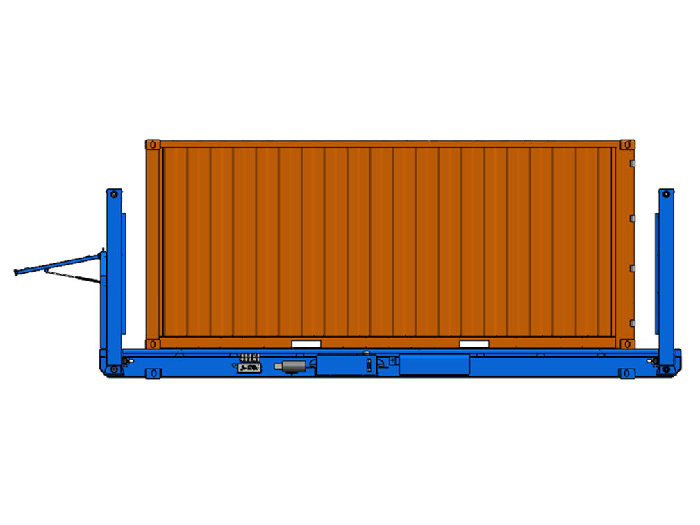 Container Hydraulic Jack Up Base