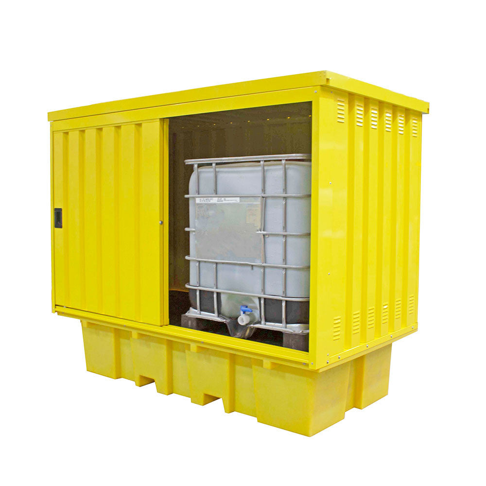 Dual Hard Cover IBC Container