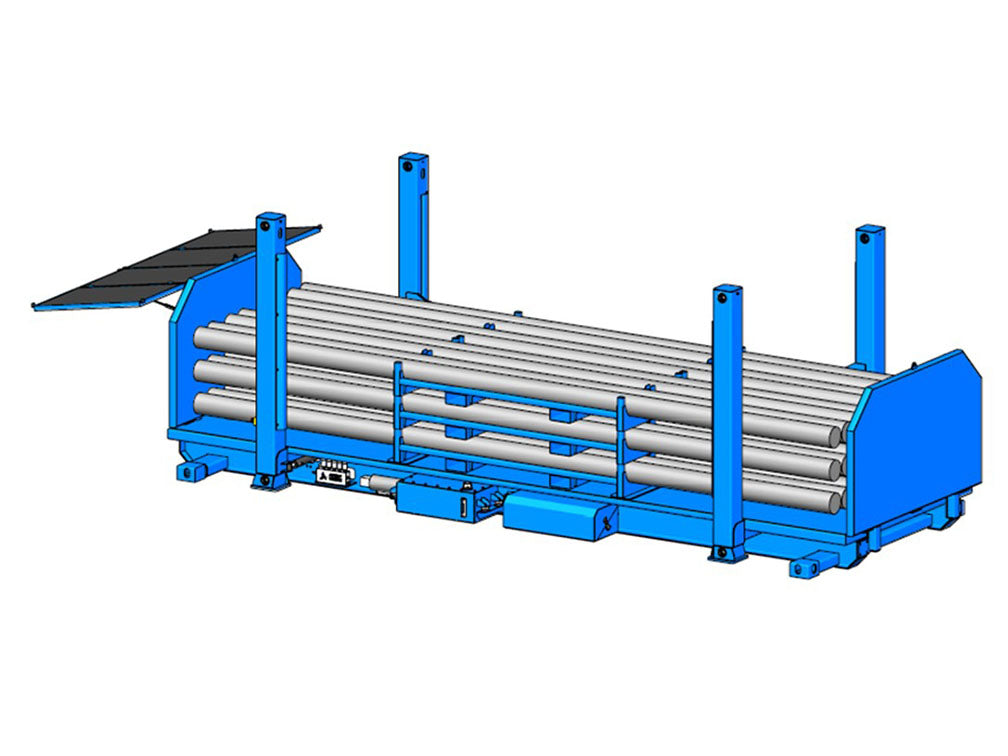 Pipe Storage Hydraulic Jack Up Base