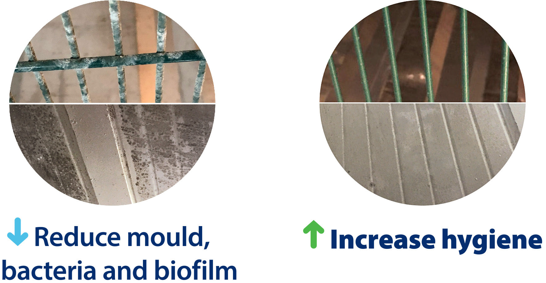 Racking before & after treatment & cleaning