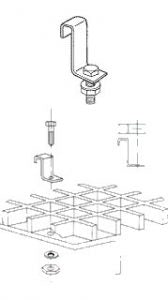 FRP Grating Saddle Clip
