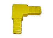 FRP 50mm Square Tube Elbow Insert