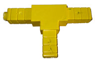 FRP 50mm Square Tube Tee Insert