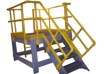 FRP Walkway Platform
